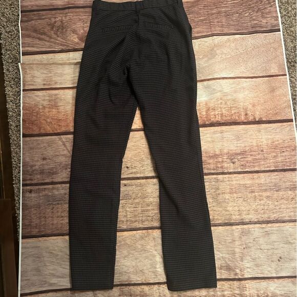 Abercrombie Houndstooth Split Leg Pants -size 28 or 6 The Ultra High Rise Skinny - Picture 7 of 8